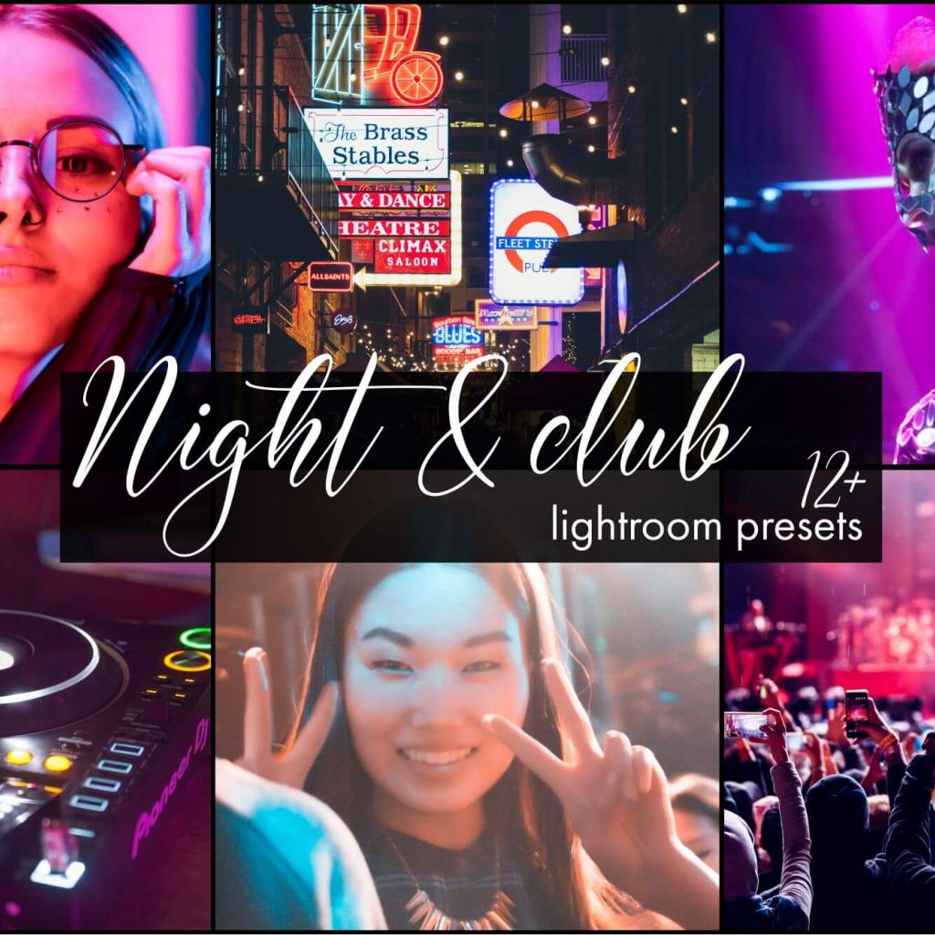 free presets for lightroom for night events