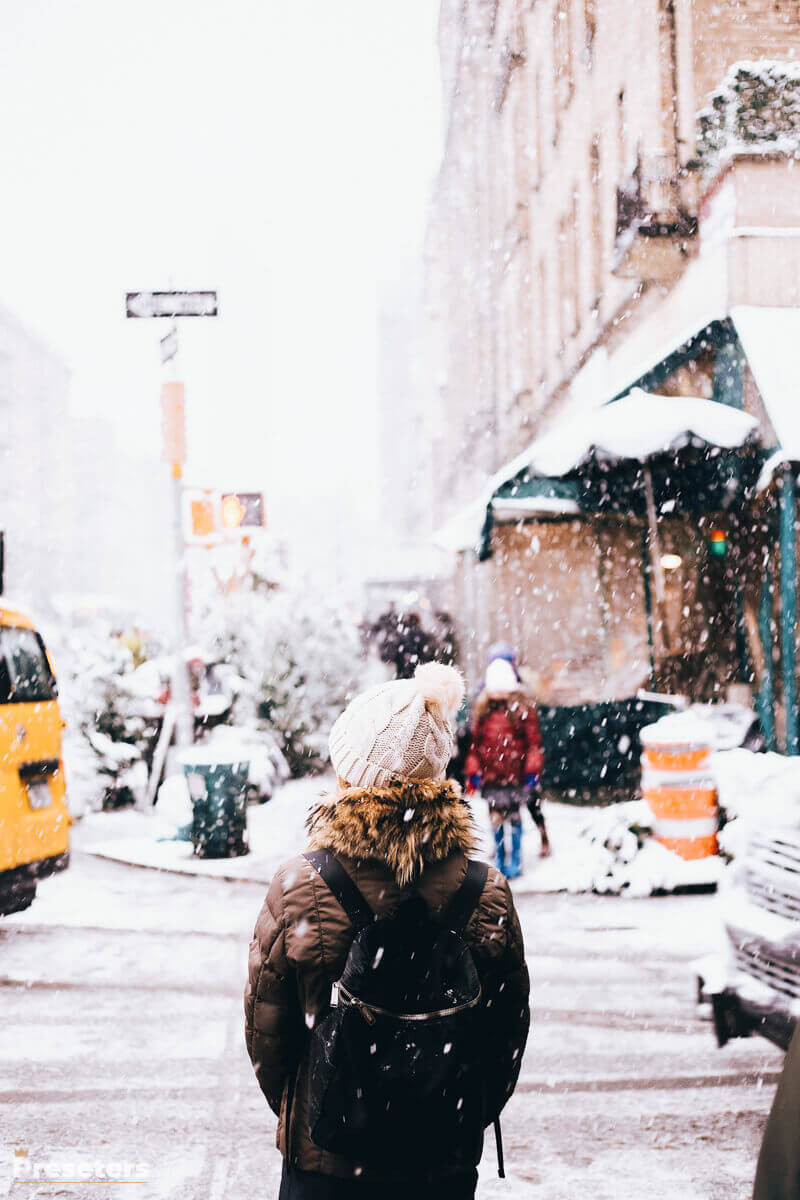 Let it snow preset Mobile presets for Lightroom